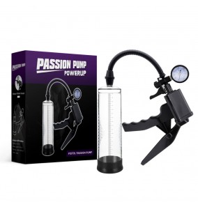 Pistol-Grip Air Vacuum Pump With Pressure Gauge